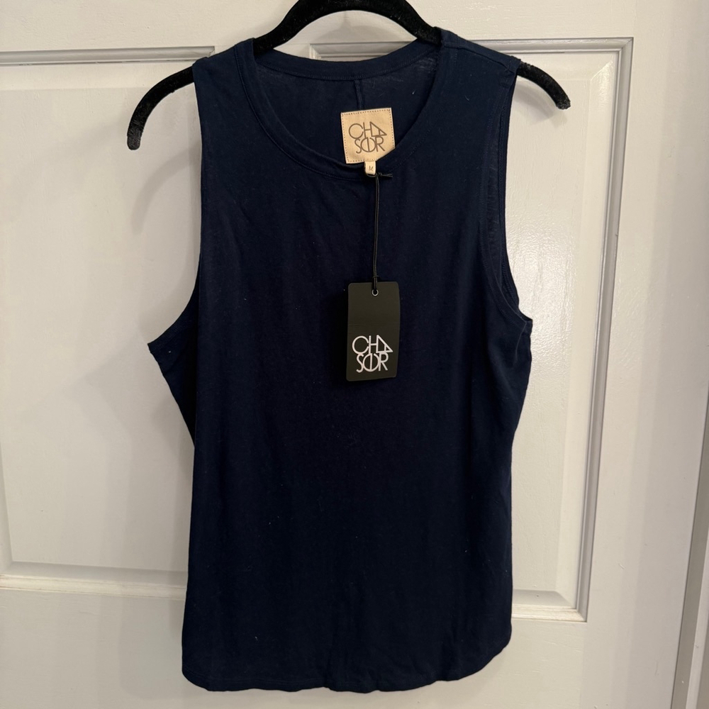 Women's Chaser Tank Top, M, Black